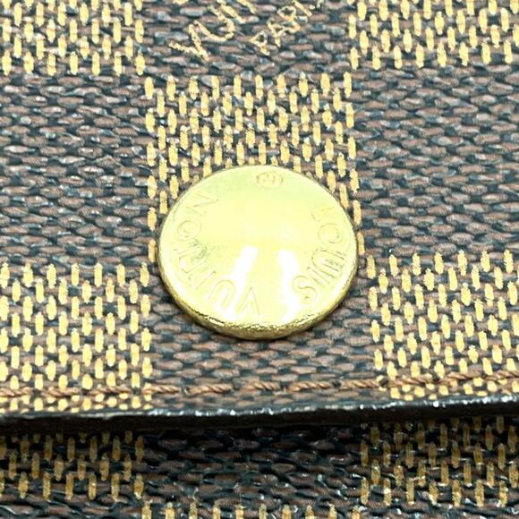 LOUIS VUITTON Brown Damier Canvas Shoulder Bag - Picture 10 of 10